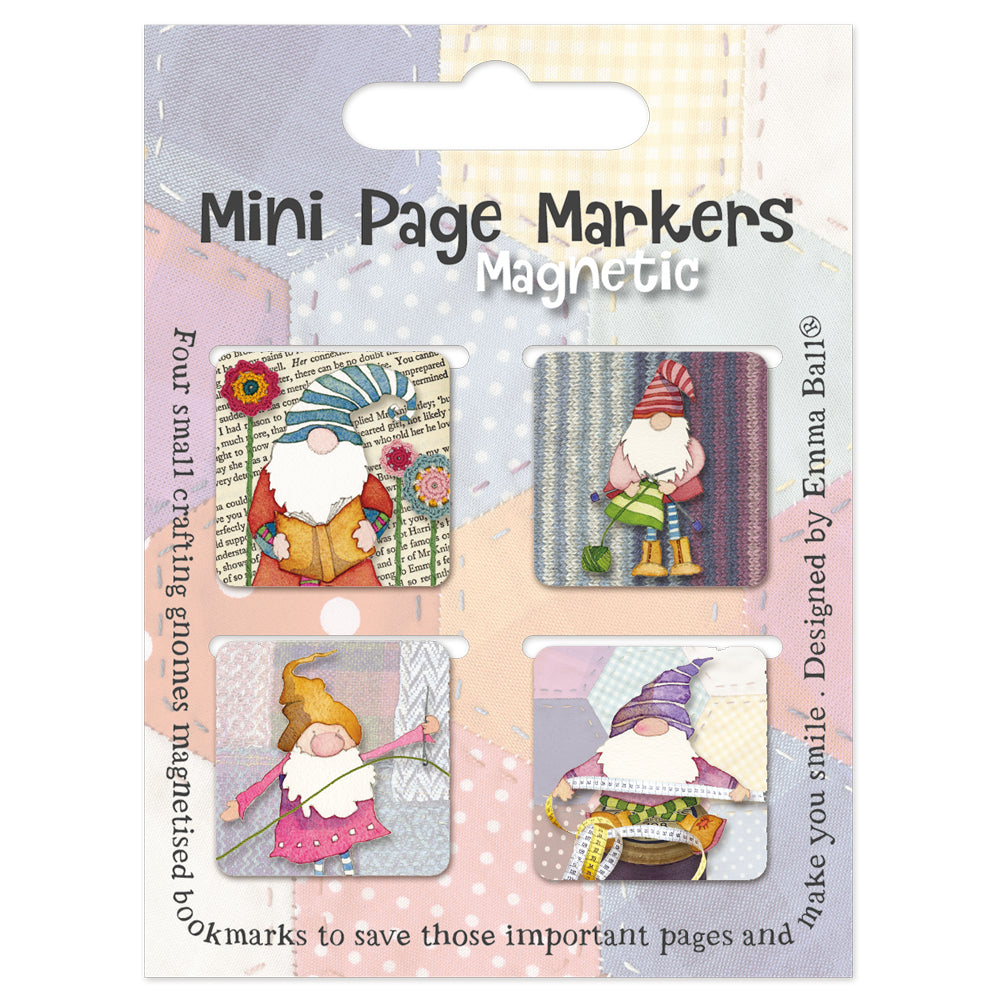 Emma Ball - Magnetic Page Markers - Crafting Gnomes