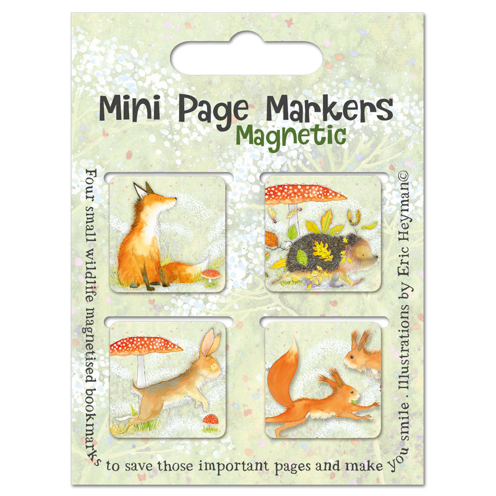 Emma Ball - Magnetic Page Markers - Wildlife