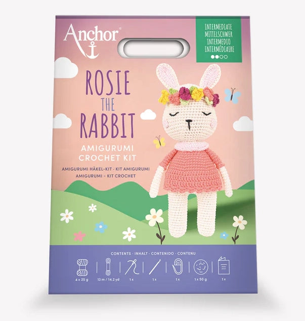 Anchor Amigurumi Crochet Kit - Rosie the Rabbit