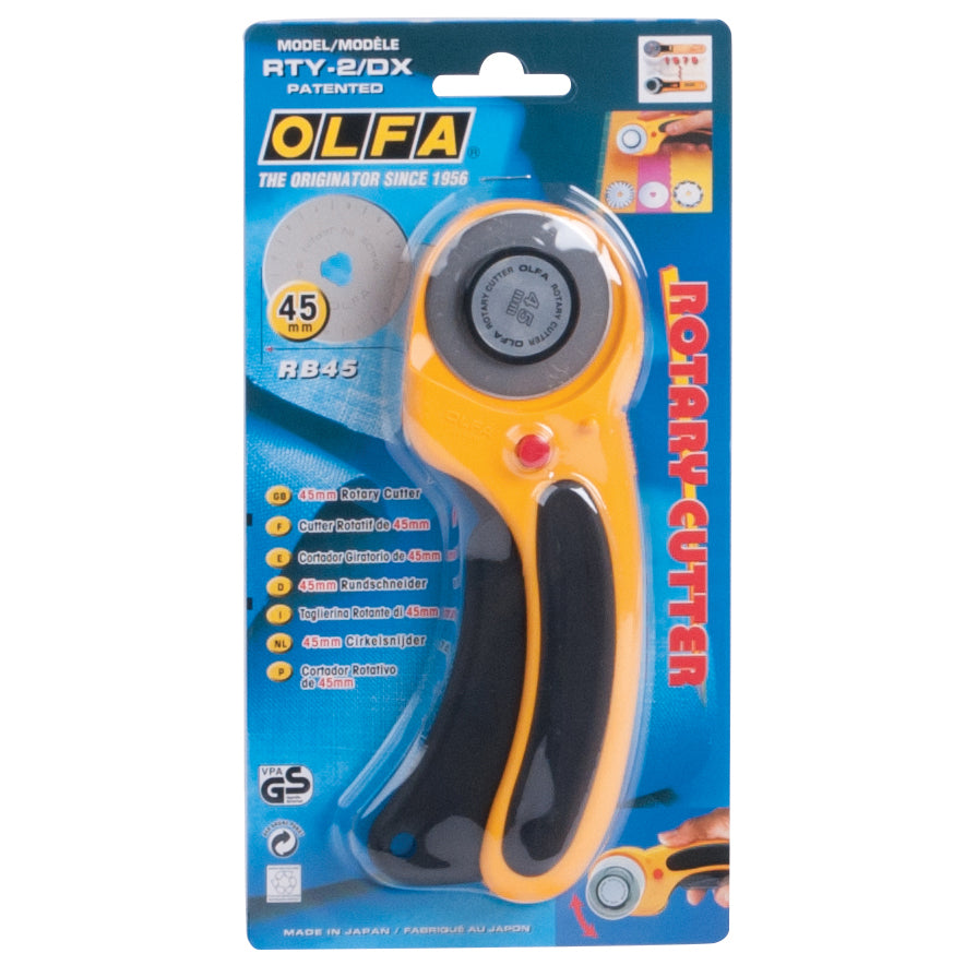 Olfa 45mm Deluxe Retracting Rotary Cutter