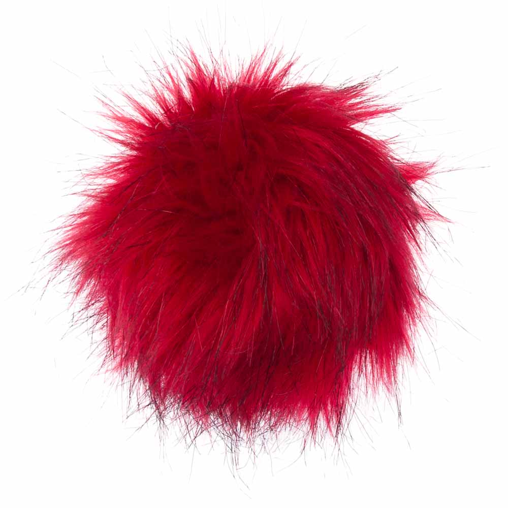 Rainbow PomPoms Faux Fur Pompom