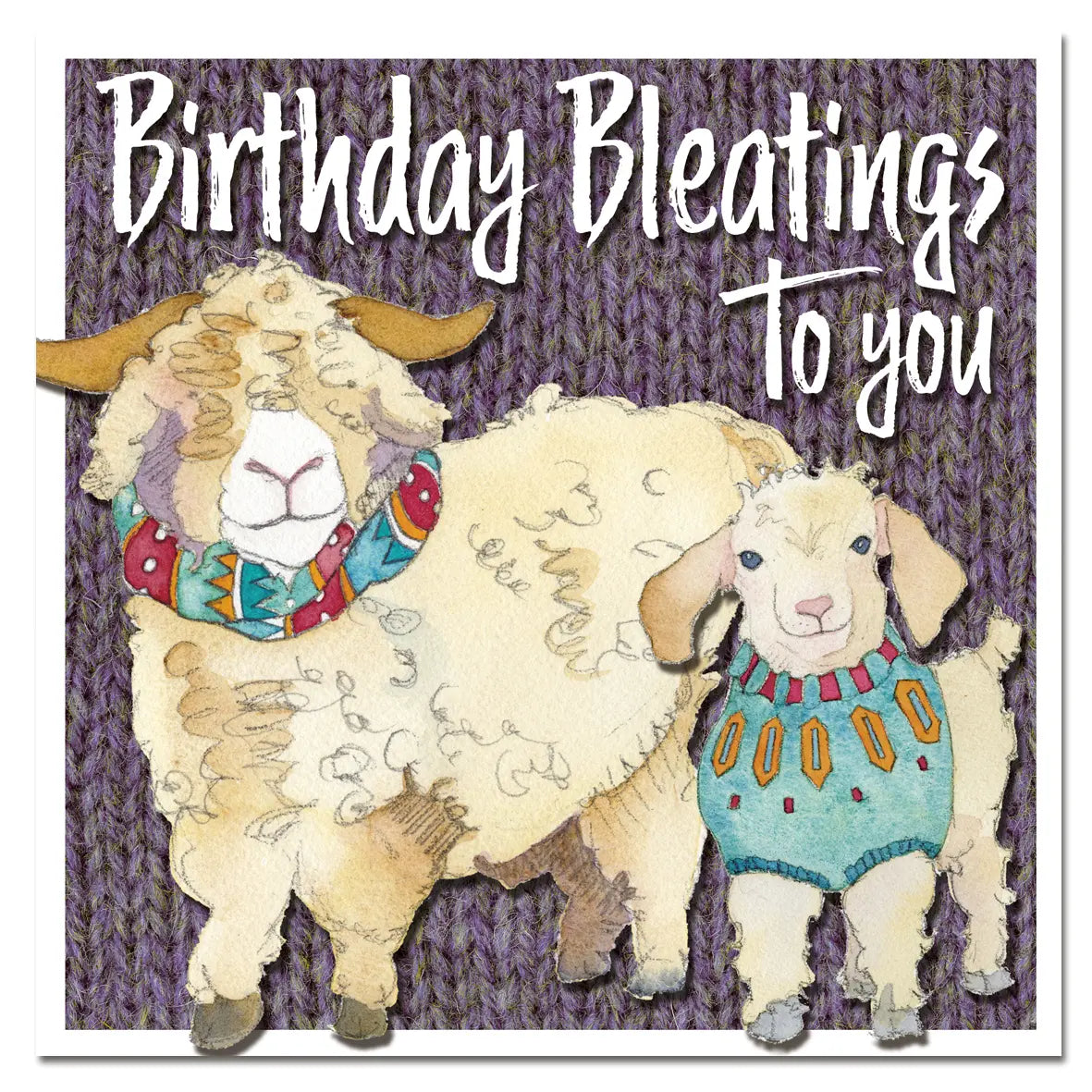 Emma Ball - Greetings Card - Birthday Bleatings