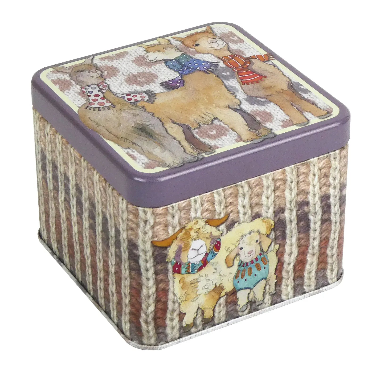 Emma Ball - Small Square Tin - Other Woollies