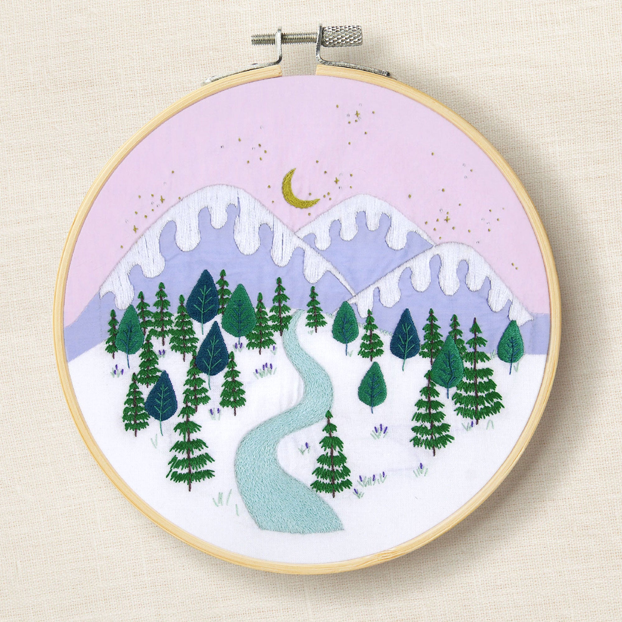 DMC Winter Landscape by Georgie K. Emery (Embroidery Kit)