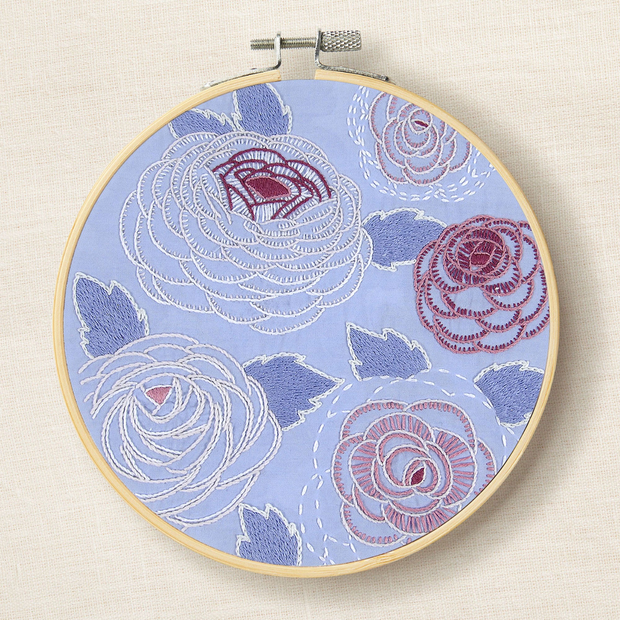 DMC Ranunculus by Marie-Dominique Procureur (Embroidery Kit)