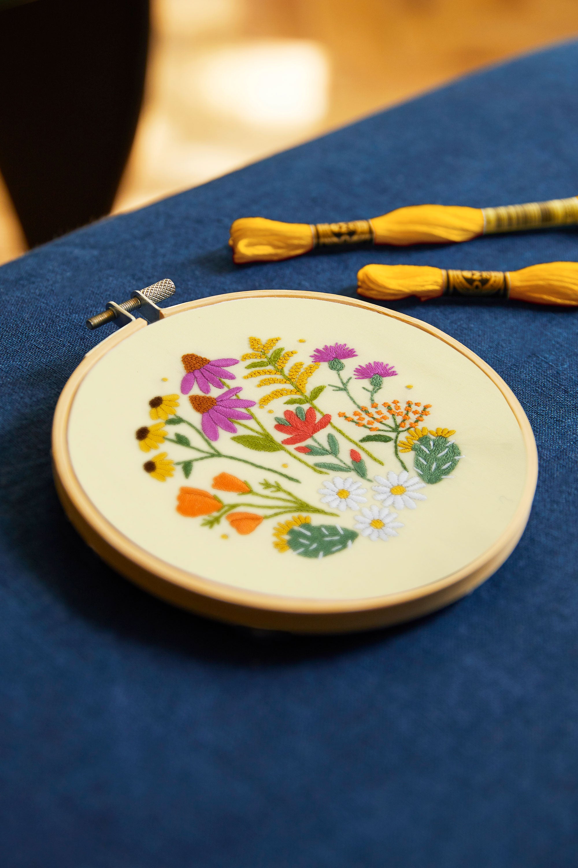 DMC Mediterranean Garden by Celeste Johnston (Embroidery Kit) — Sconch