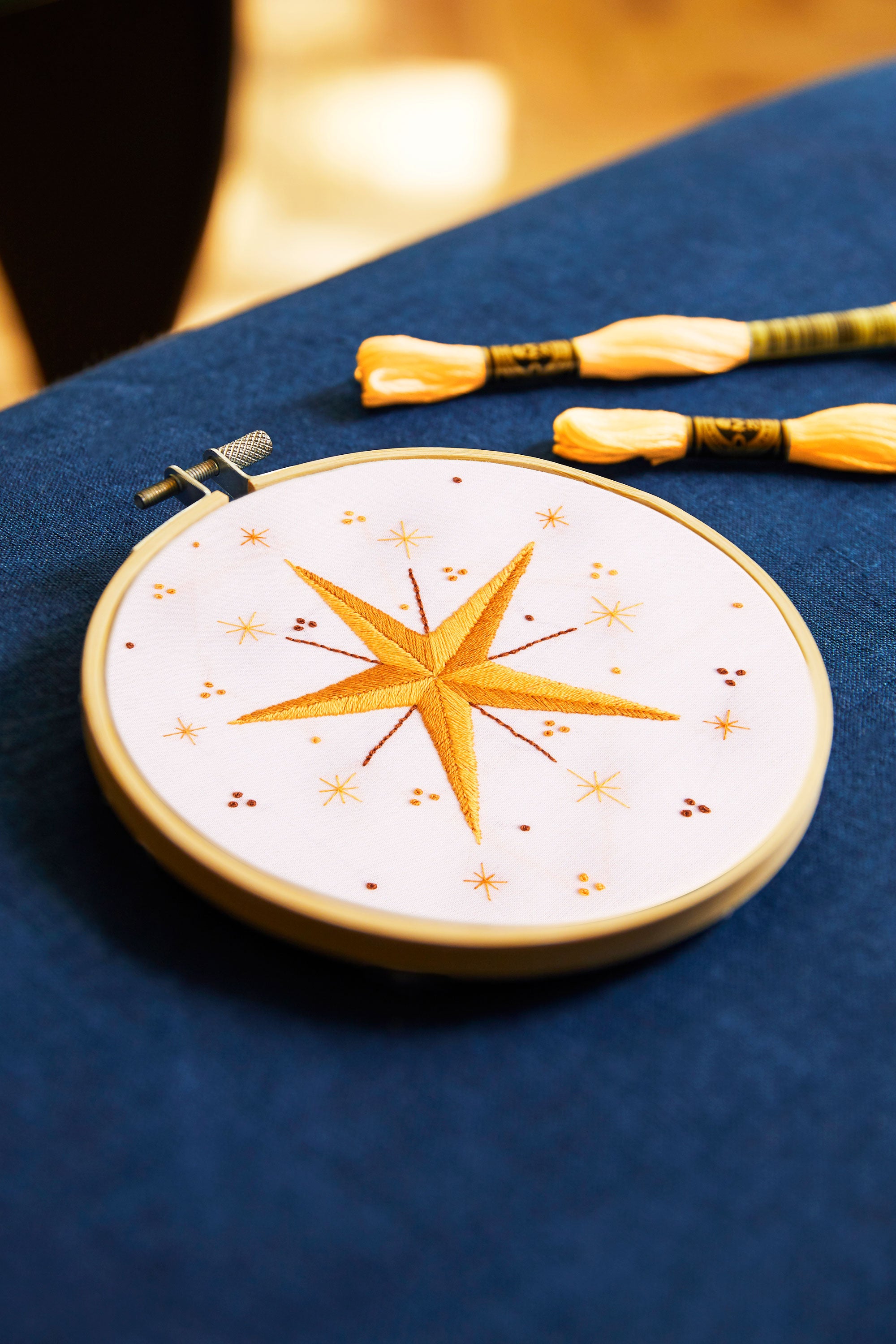 DMC Starlight Stars by Jenni Davis (Embroidery Kit)