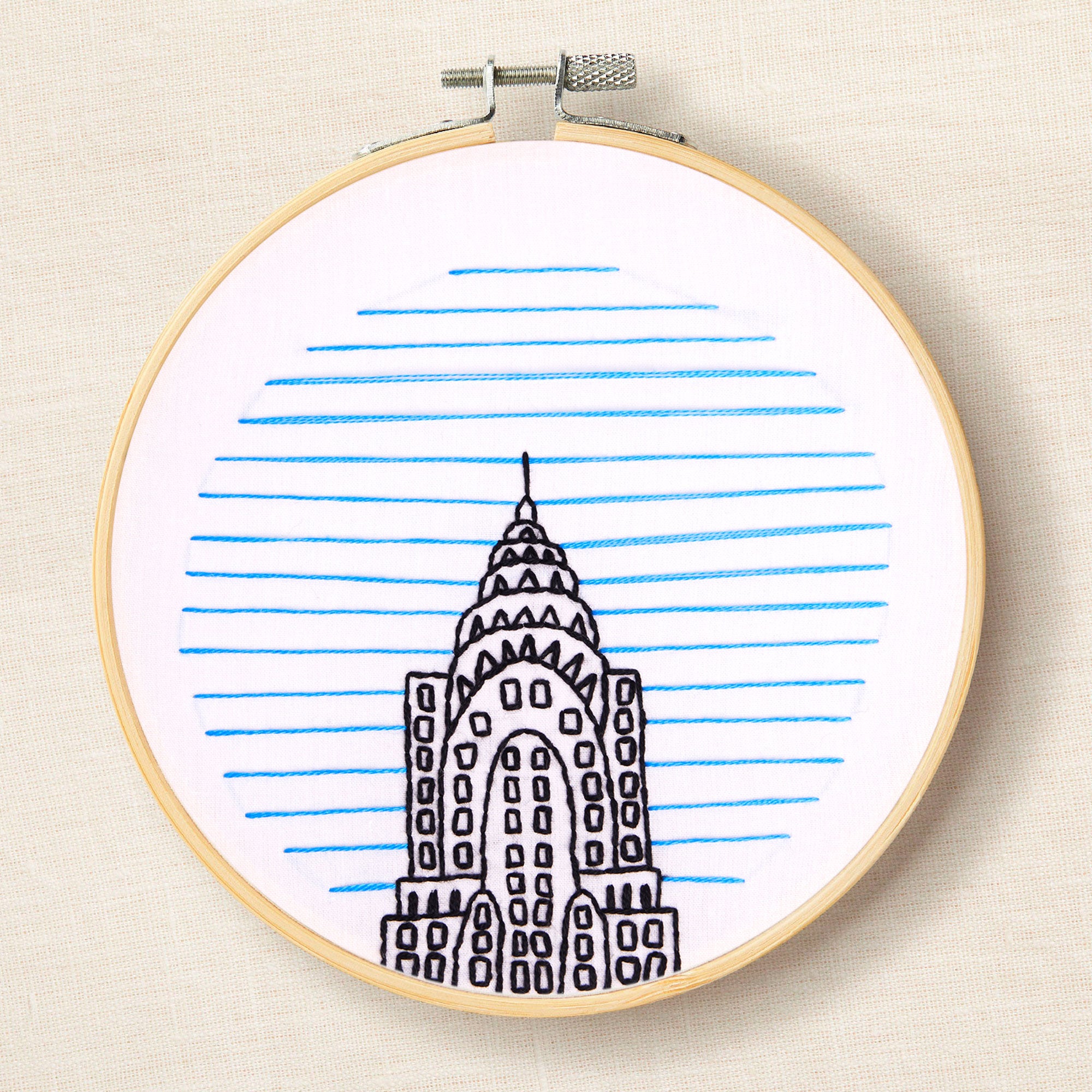 DMC Skyscraper by Kseniia Guseva (Embroidery Kit)
