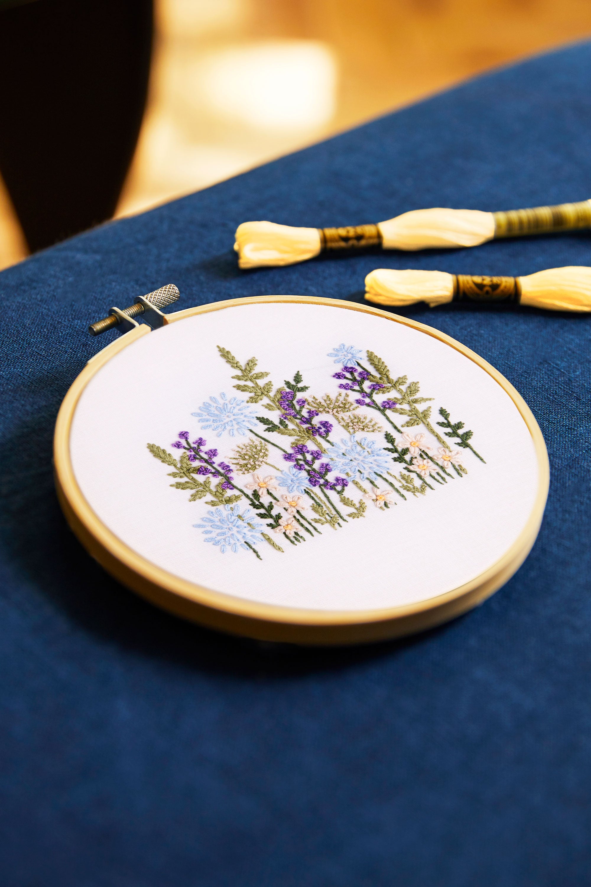 DMC Wild Blooms by Jenni Davis (Embroidery Kit)