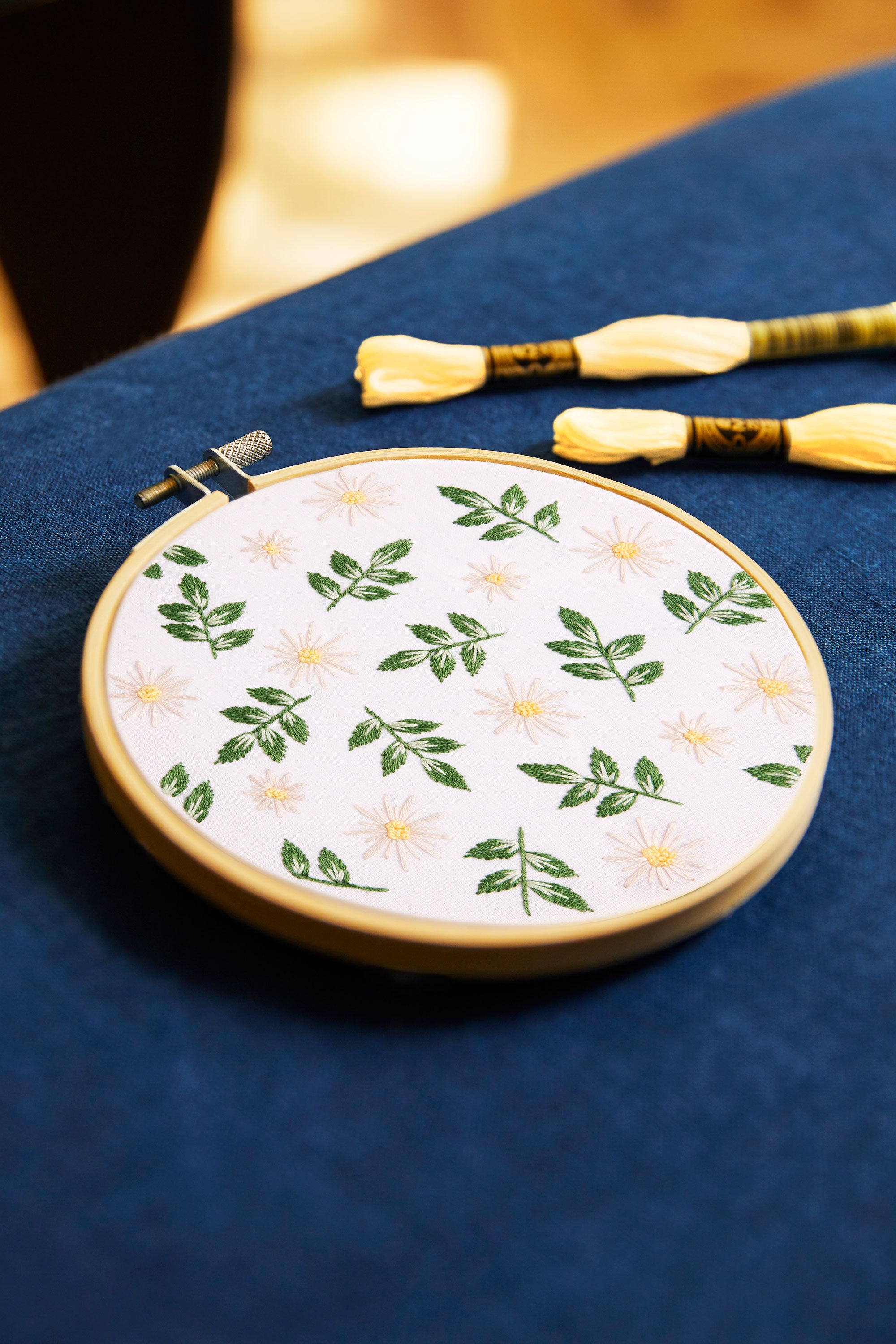 DMC Delicate Daisies by Jenni Davis (Embroidery Kit)