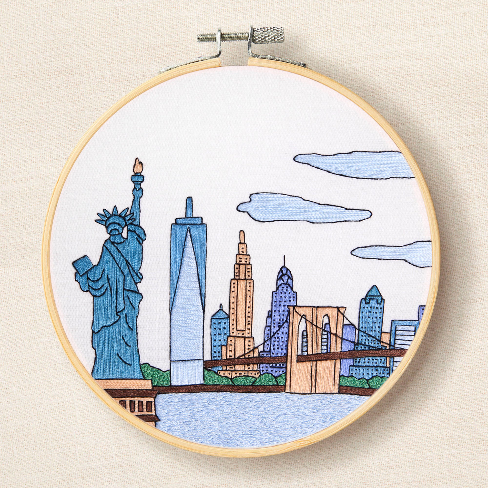 DMC New York City by Kseniia Guseva (Embroidery Kit)