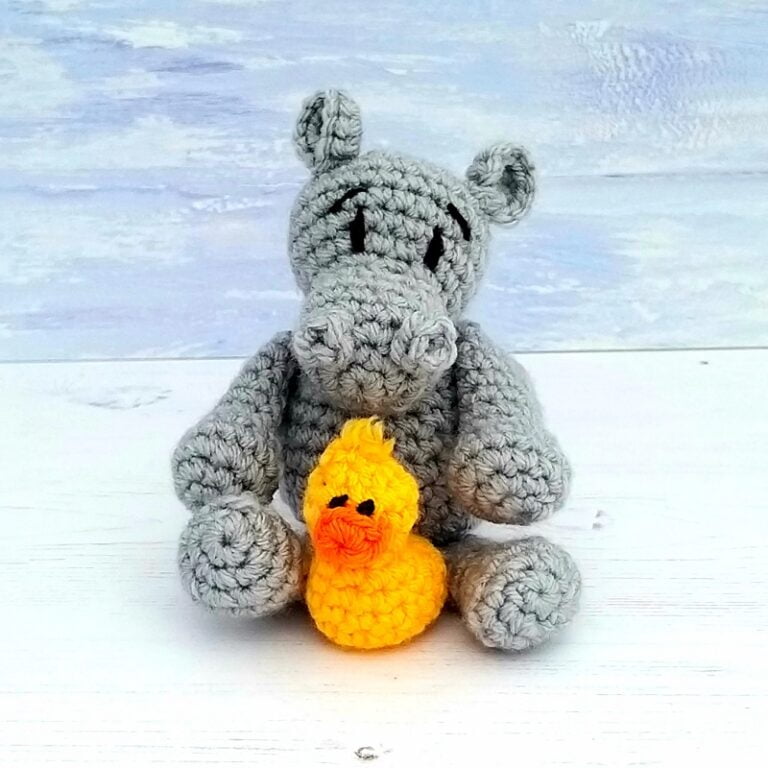 Wee Woolly Wonderfuls Baby Hippo in Stylecraft Special Chunky