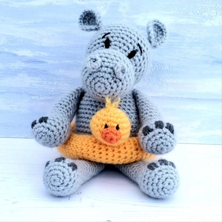 Wee Woolly Wonderfuls Henry the Hippo in Stylecraft Special Chunky