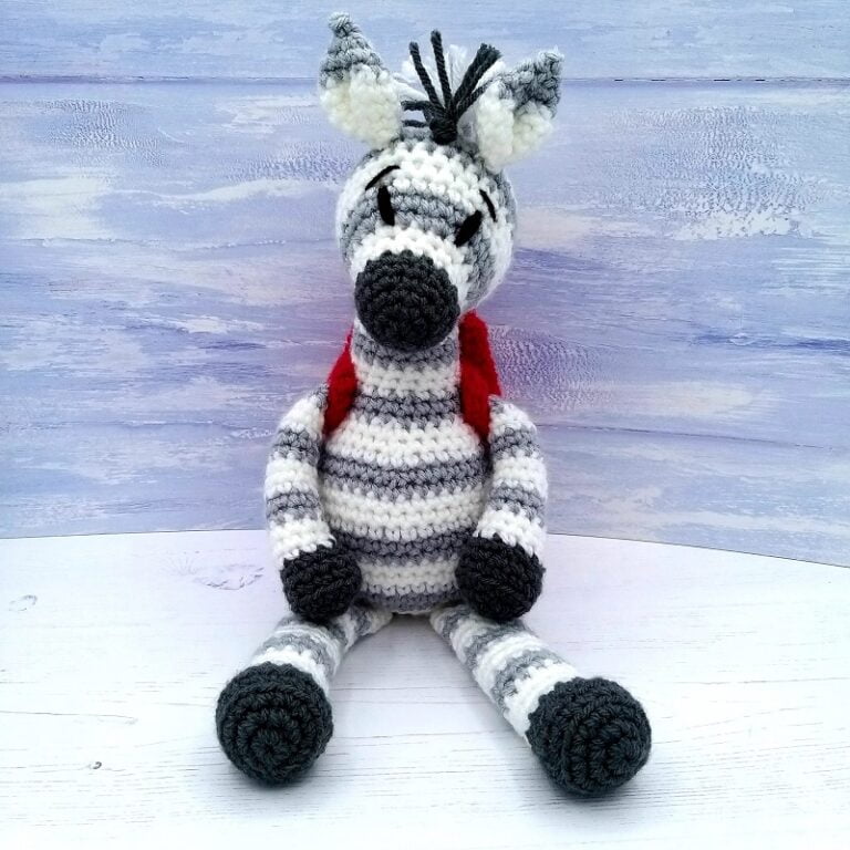 Wee Woolly Wonderfuls Julie the Zebra in Stylecraft Special Chunky