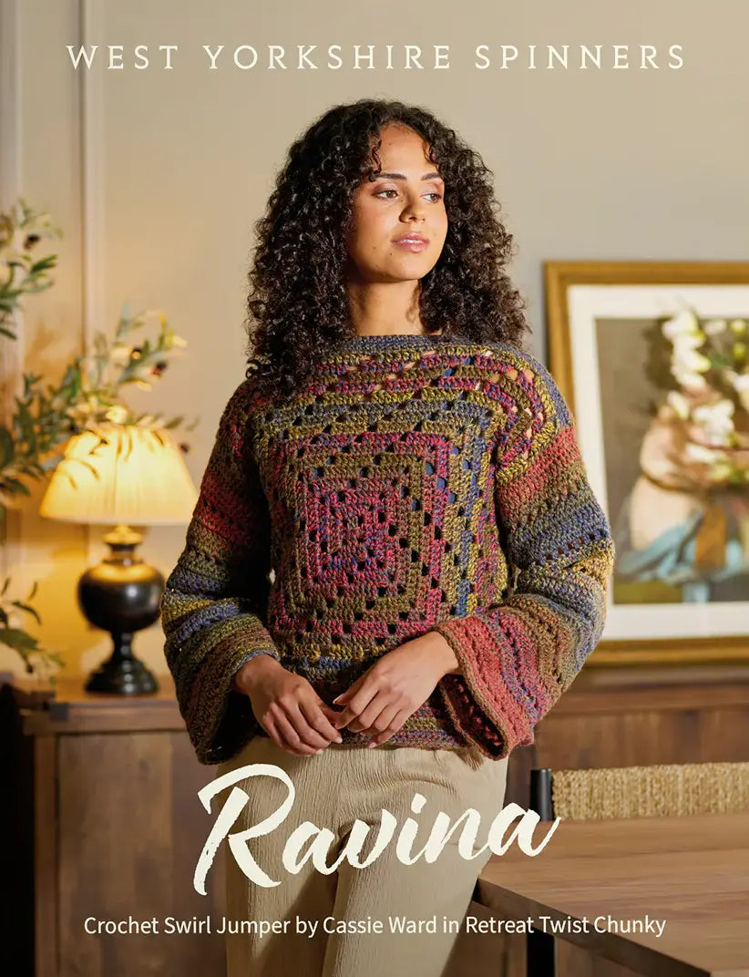 West Yorkshire Spinners Retreat Twist Chunky - Ravina Swirl Jumper