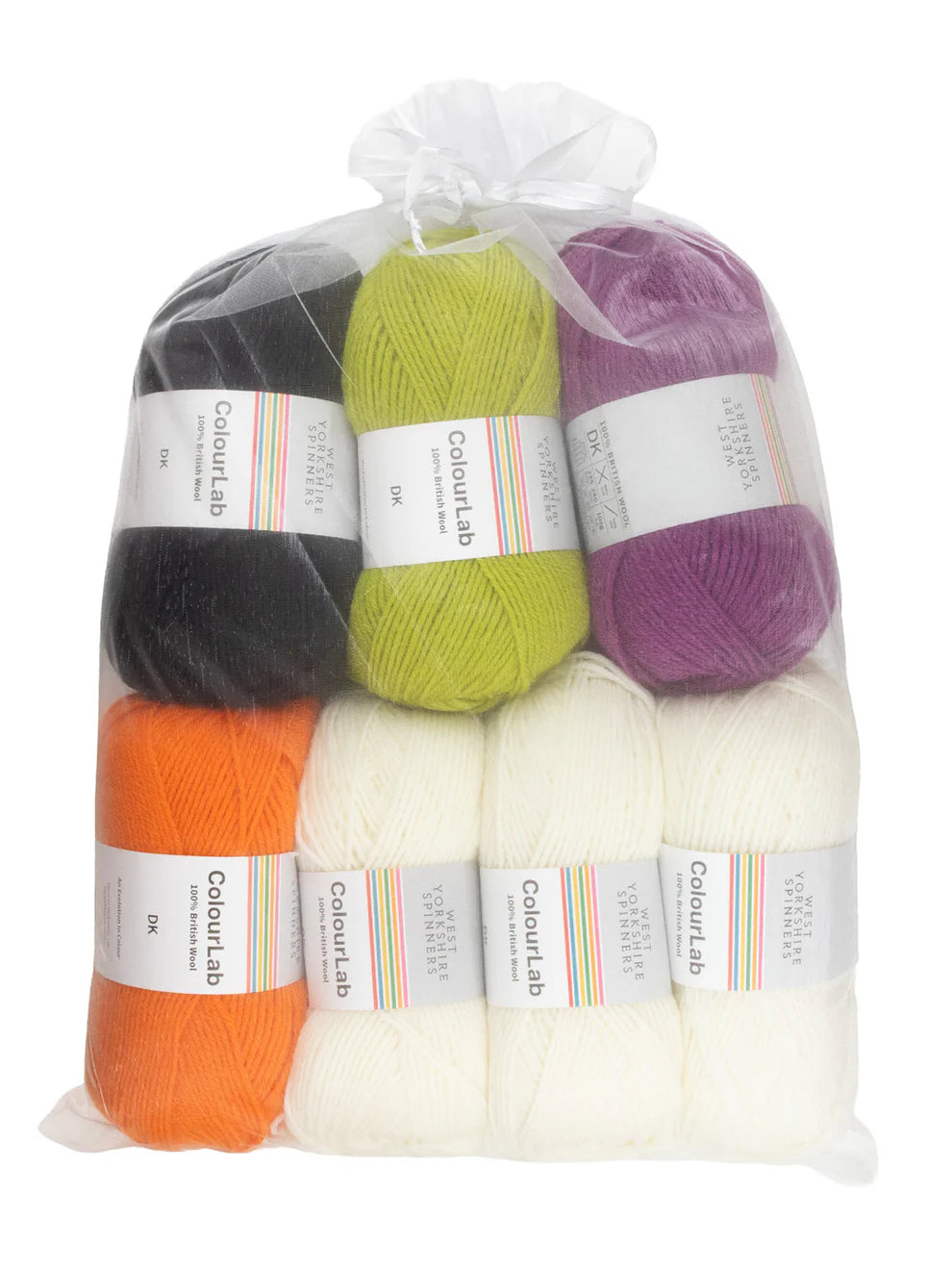 West Yorkshire Spinners ColourLab DK - Shaun the Sheep Knitted Blanket Yarn Bundle