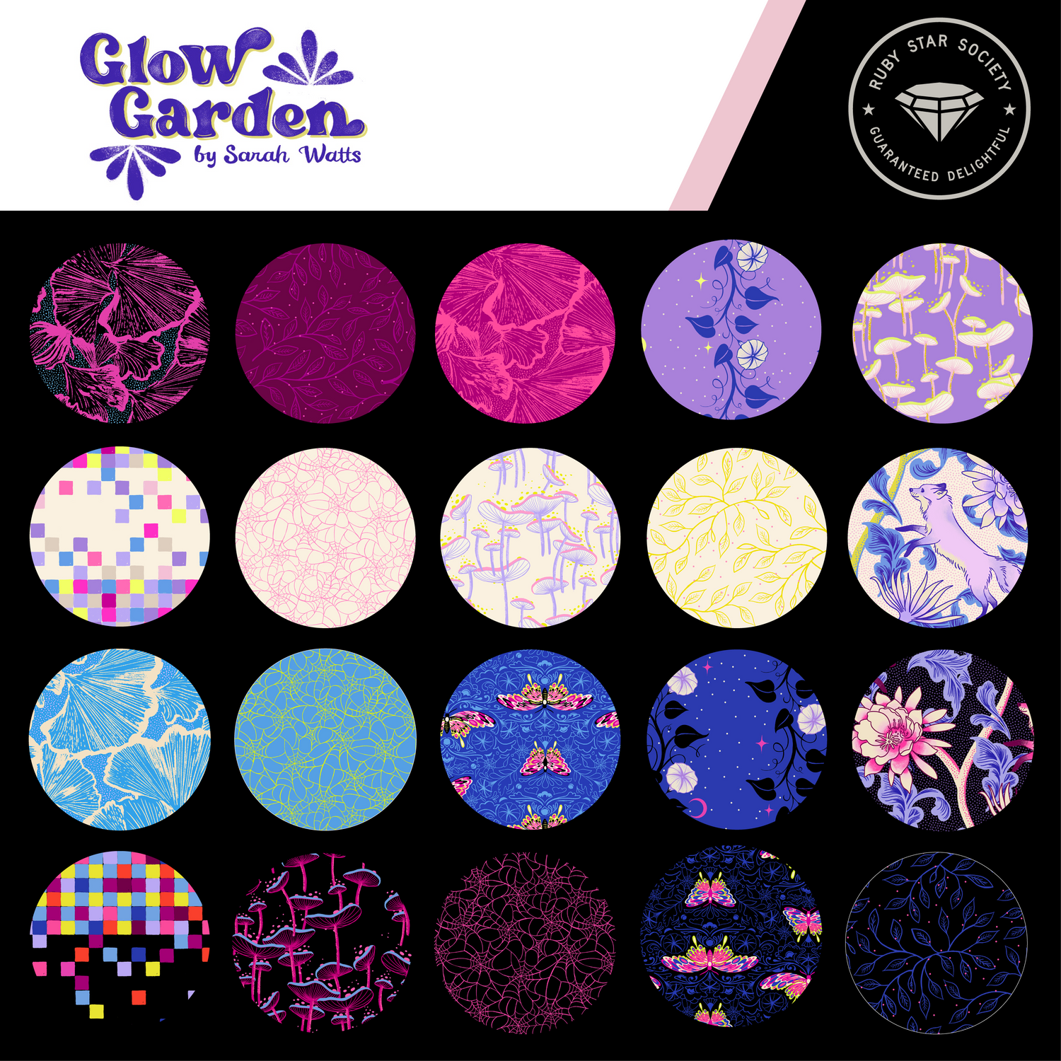 Ruby Star Society Glow Garden