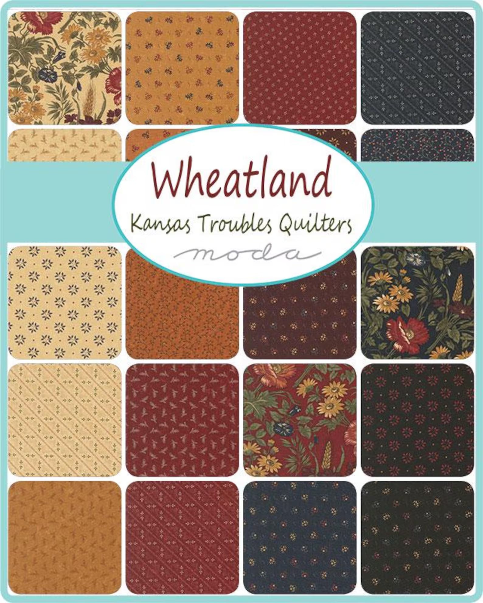 Moda Fabrics Wheatland Charm Pack (9790PP)