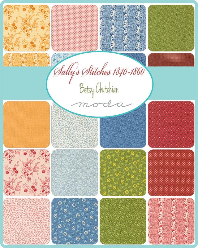 Sally's Stitches 1840-1860 Charm Pack (31710PP)