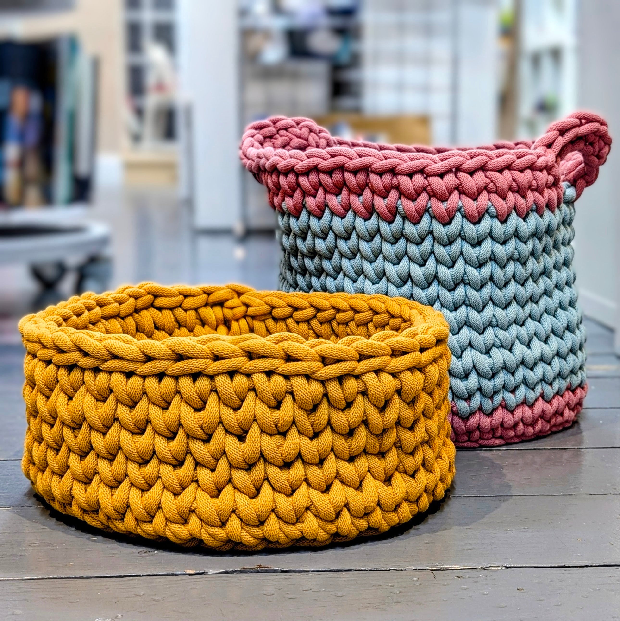 Crochet Workshop - Bobbiny Baskets