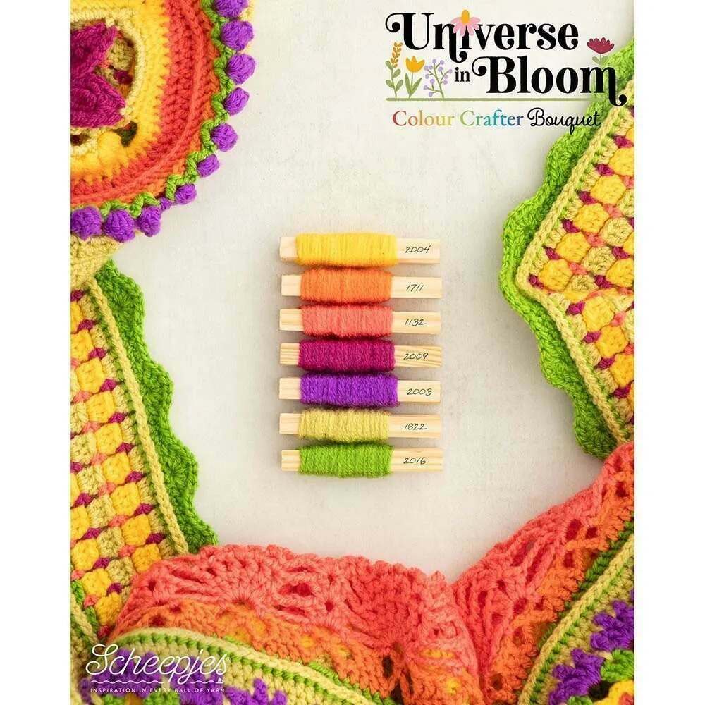 Scheepjes CAL 2025 - Universe in Bloom - Colour Crafter - Bouquet