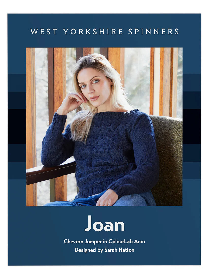 West Yorkshire Spinners ColourLab Aran - Joan Chevron Jumper