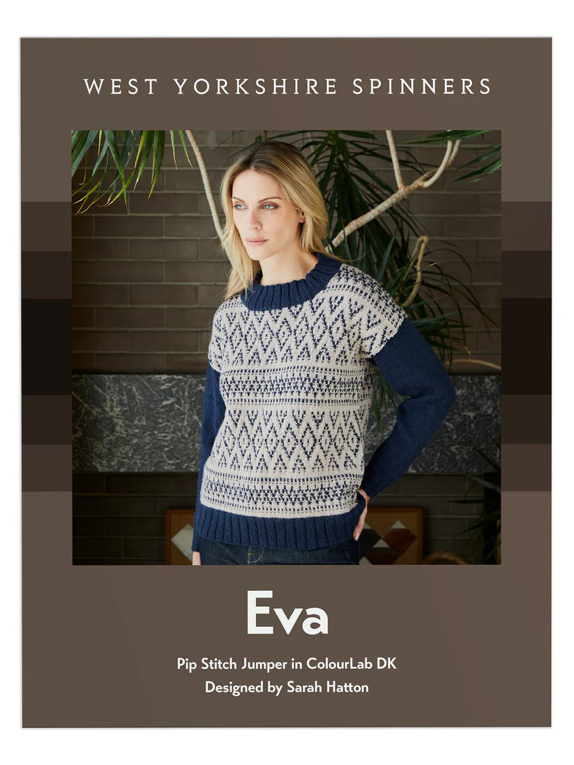 West Yorkshire Spinners ColourLab DK - Eva Pip Stitch Jumper