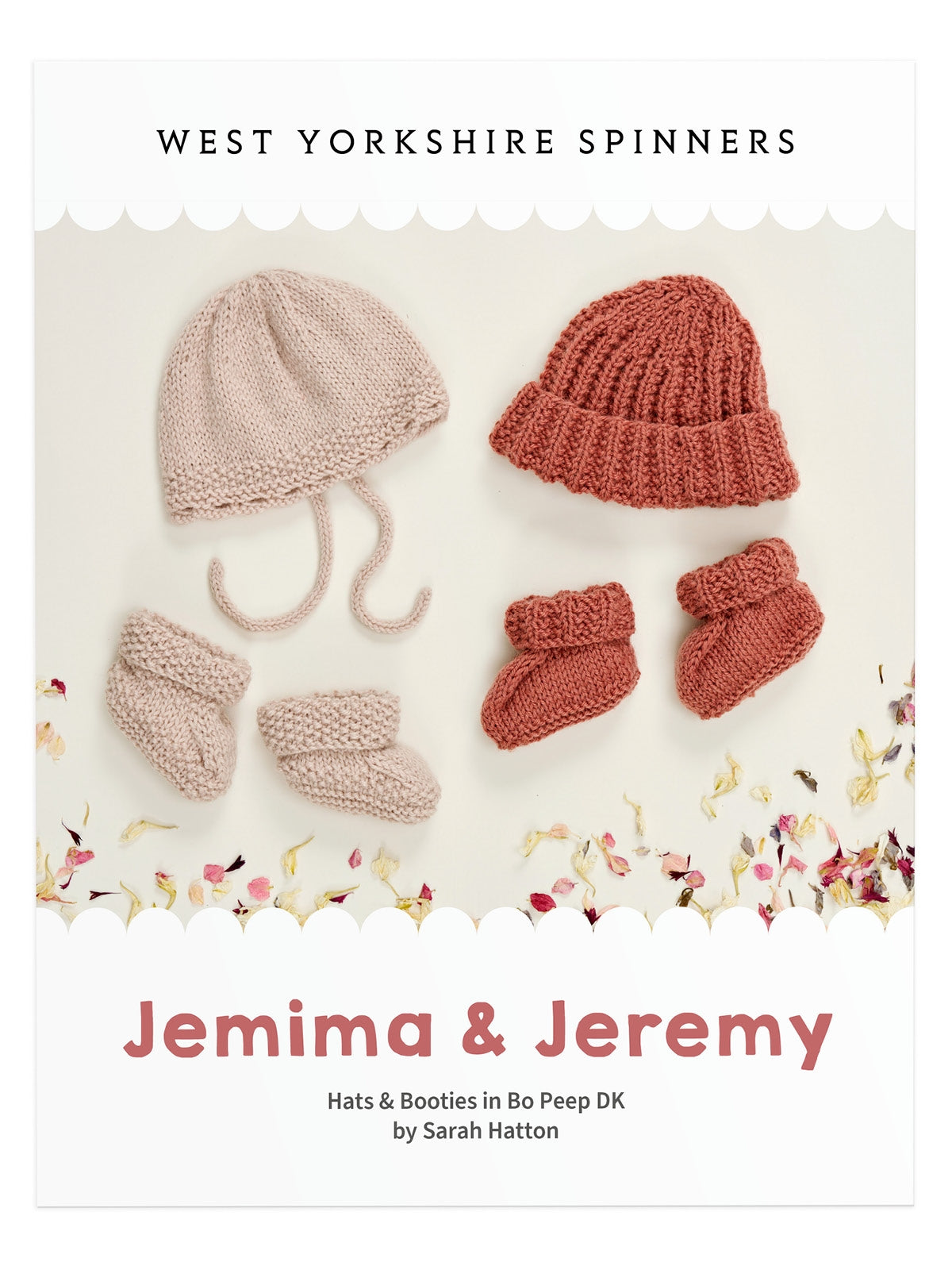 West Yorkshire Spinners Bo Peep Luxury Baby DK - Jemima & Jeremy Hats & Booties