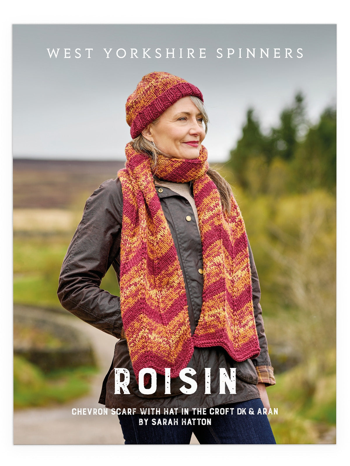 West Yorkshire Spinners The Croft DK Aran Roisin Chevron Scarf
