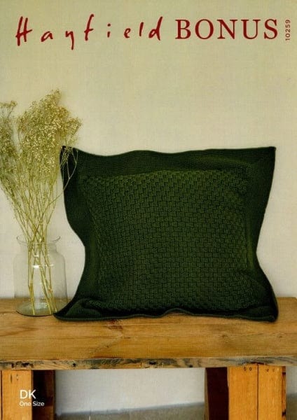 Sirdar Patterns Hayfield Bonus DK - Cushion (10259) 5024723102594