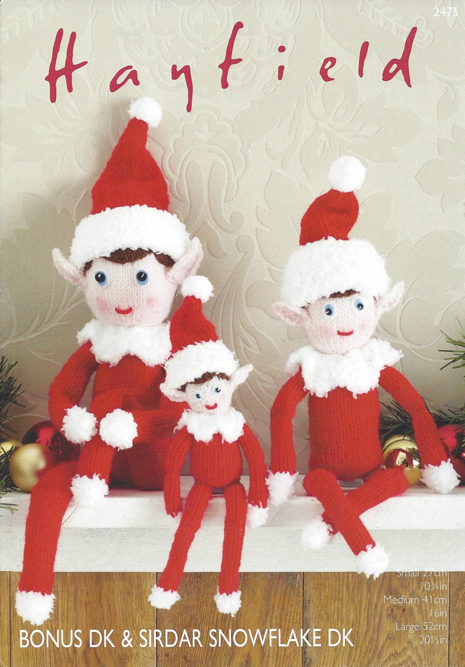 Sirdar Patterns Hayfield Bonus DK & Sirdar Snowflake DK - Christmas Elves (2475) 5024723924752