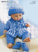 Hayfield Patterns Hayfield Bonus DK - Baby Doll's Outfit (3124) 5024723931248