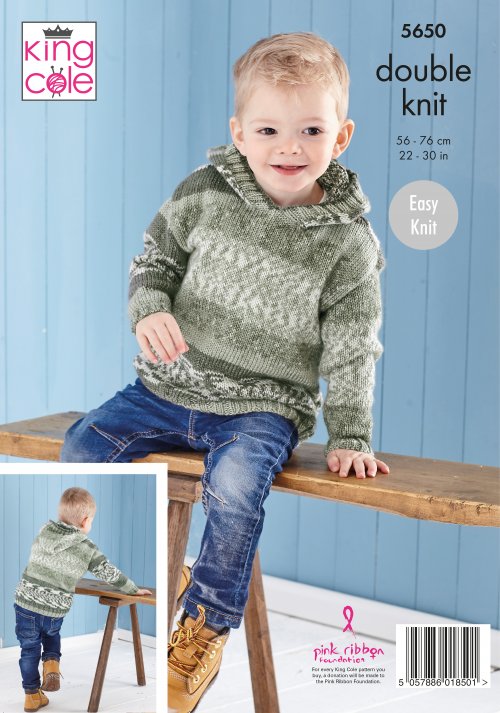 King Cole Fjord DK - Sweater & Hoodie (5650)