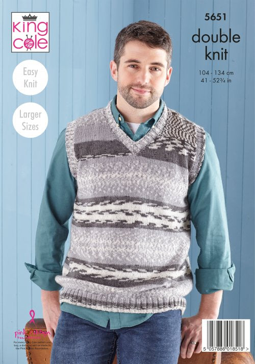King Cole Fjord DK - Sweater & Tank Top (5651)