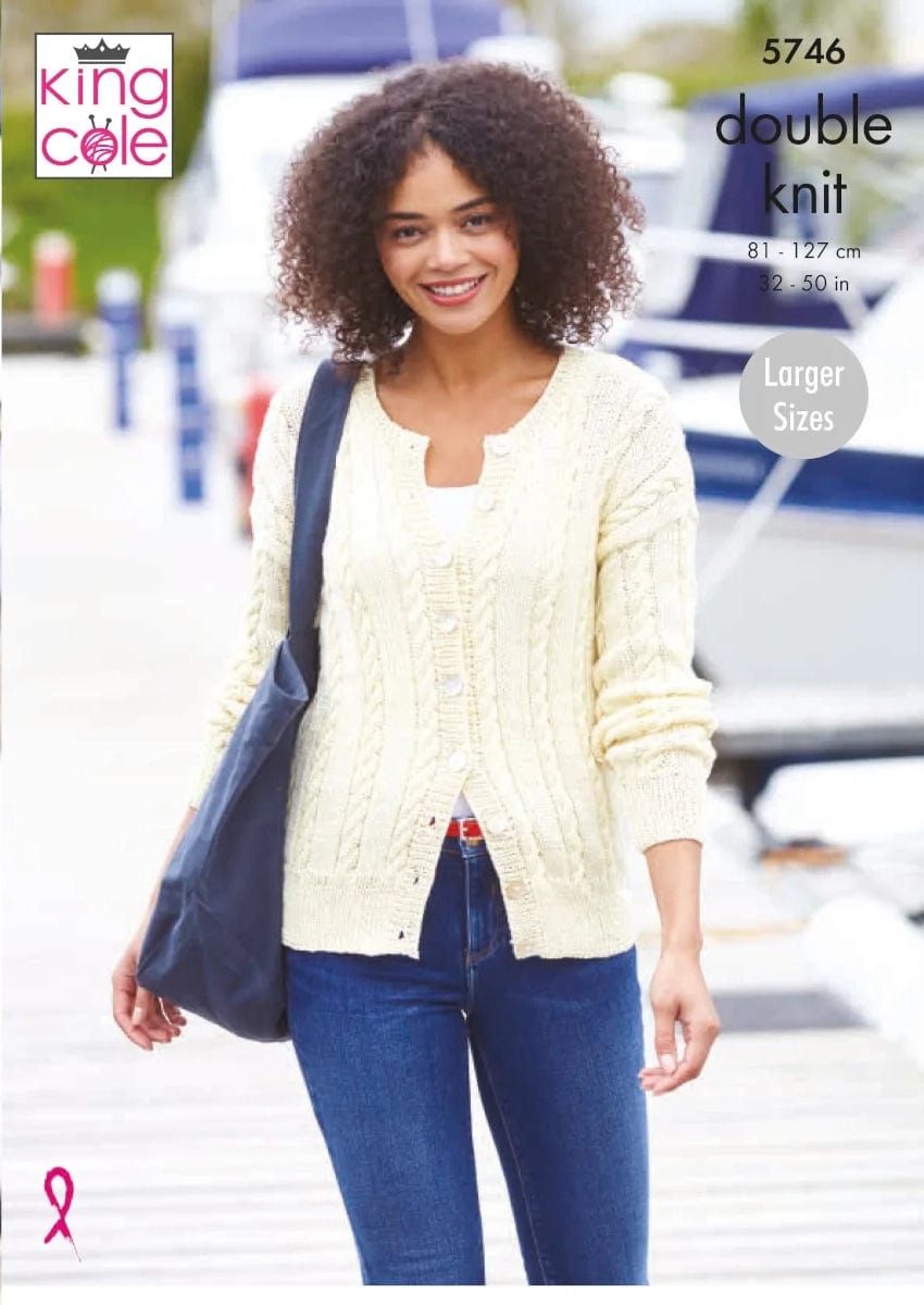 King Cole Patterns King Cole DK - Sweater and Cardigan (5746) 5057886024335