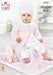 King Cole Patterns King Cole Baby Pure DK - Cardigan, Hat & Blanket (5772) 5057886024809