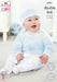 King Cole Patterns King Cole Baby Pure DK - Cardigans and Hat (5777) 5057886024854
