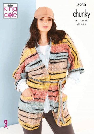 King Cole Patterns King Cole Safari Chunky - Cardigans (5930) 5057886031081