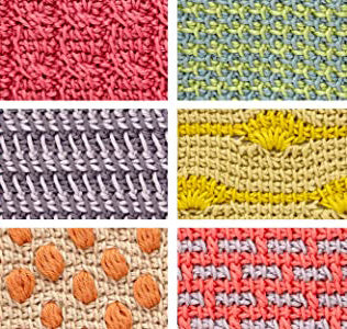 Tunisian Crochet Stitch Dictionary: 150 Essential Stitches with Actual-Size Swatches, Charts, and Step-By-Step Photos [Book]