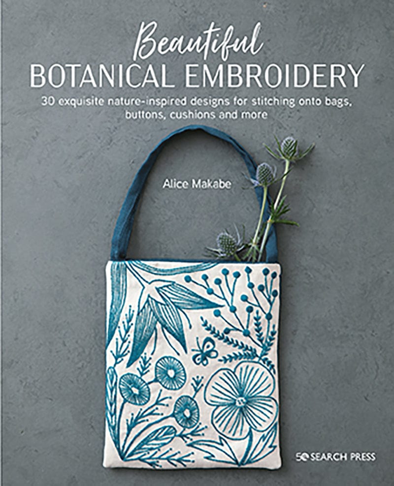 Search Press Patterns Beautiful Botanical Embroidery 9781800920279