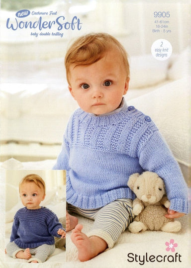 Stylecraft Patterns Stylecraft Wondersoft DK - Sweaters (9905) 5034533076015