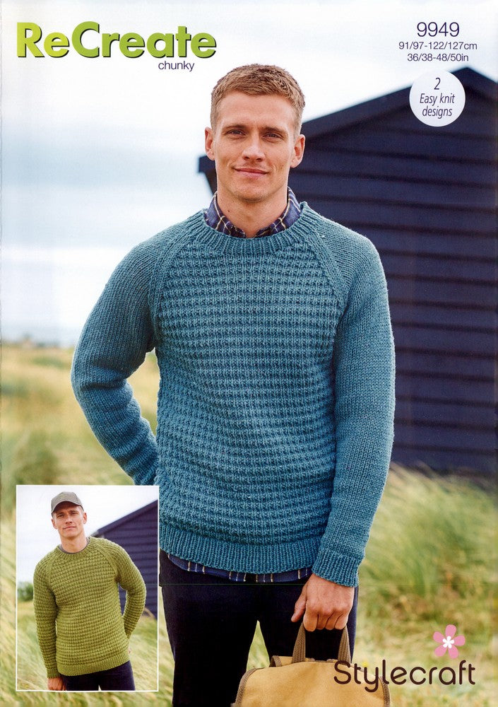Stylecraft ReCreate Chunky - Sweaters (9949)