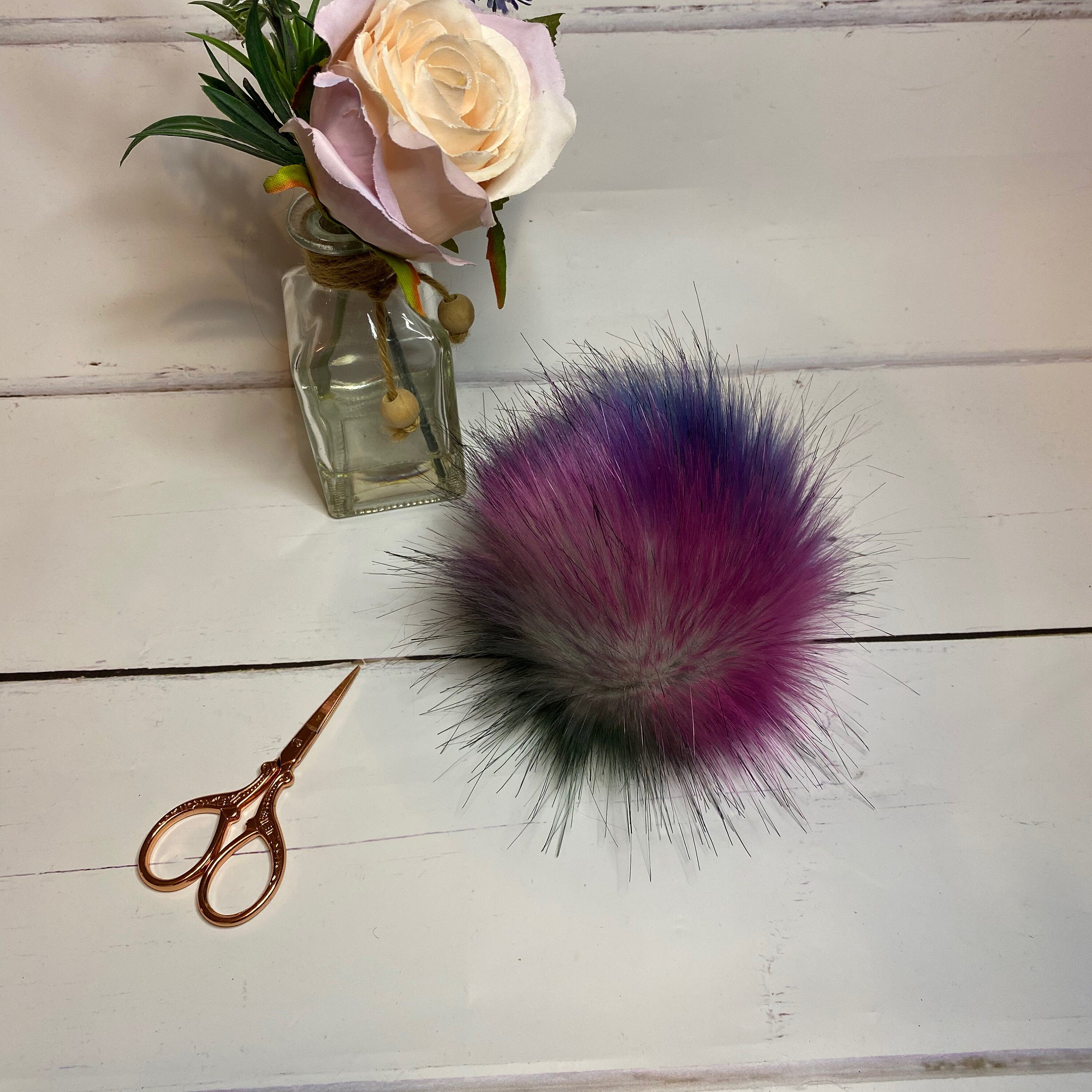 The Crafty Bird Faux Fur Regular Pom Pom