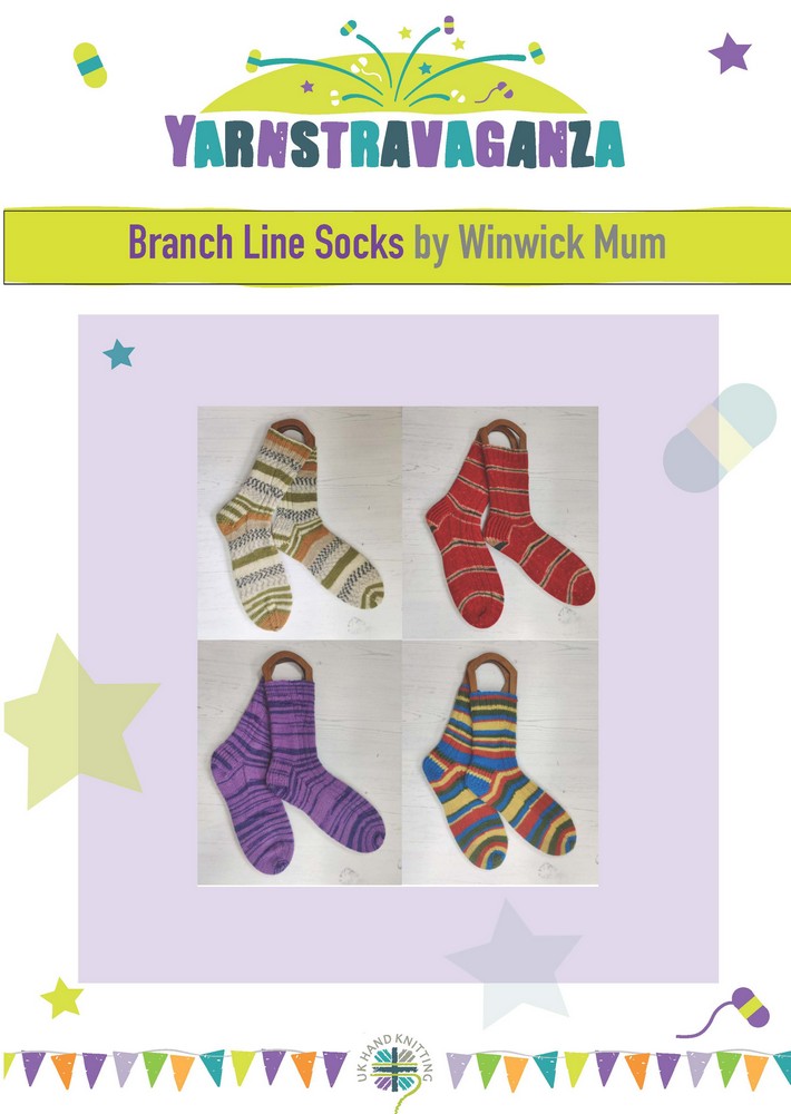 Yarnstravaganza - Branch Line Socks by Winwick Mum [Free Download]