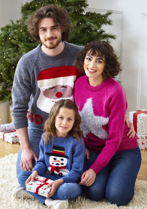 Family Christmas Knits Book One by King Cole
