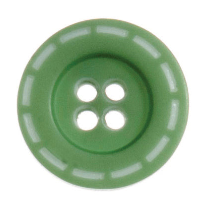 Stitch Design Round Button - 18mm
