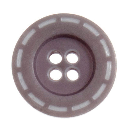 Stitch Design Round Button - 18mm