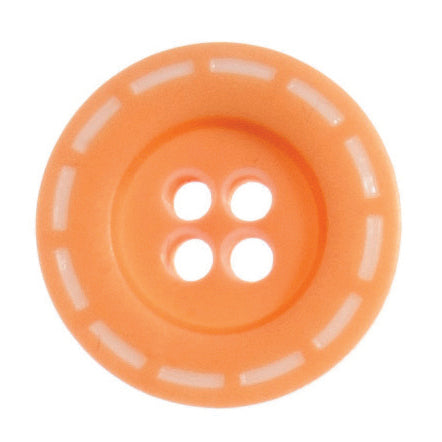 Stitch Design Round Button - 18mm