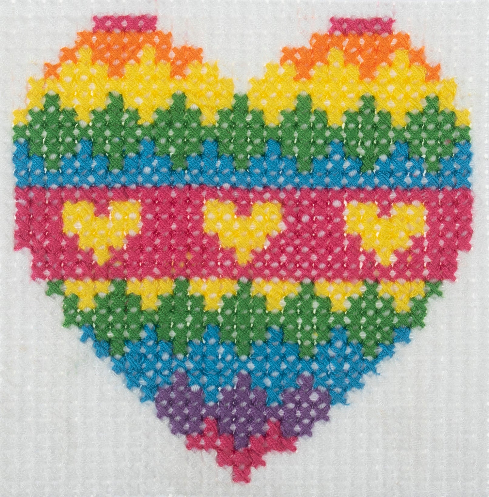 Trimits Cross Stitch Kit - Heart