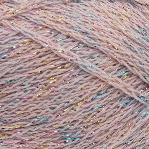 Rico Design Yarn Pink (027) Rico Design Fashion Cotton Métallisé DK 4065166006316